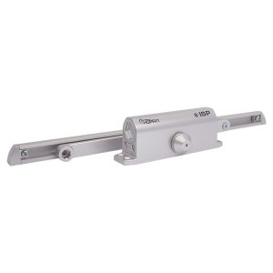 Доводчик ISPARUS 430 Slider (от 40 до 100 кг) (серебро) морозостойкий со скользящей тягой