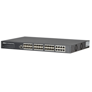 Управляемый 24-портовый L2+ сетевой коммутатор Dahua DH-PFS5924-24X