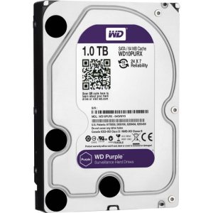 Жесткий диск 1000ГБ Western Digital WD10PURX "Caviar Purple"