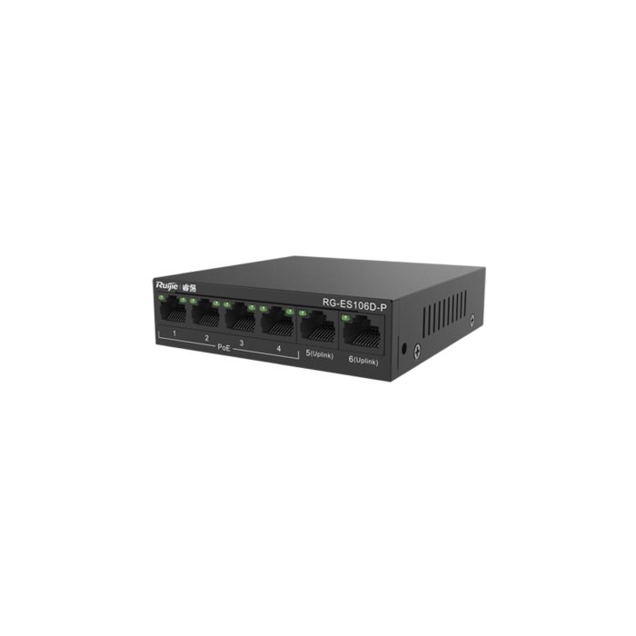 Ruijie RG-ES106D-P V2 PoE Коммутатор