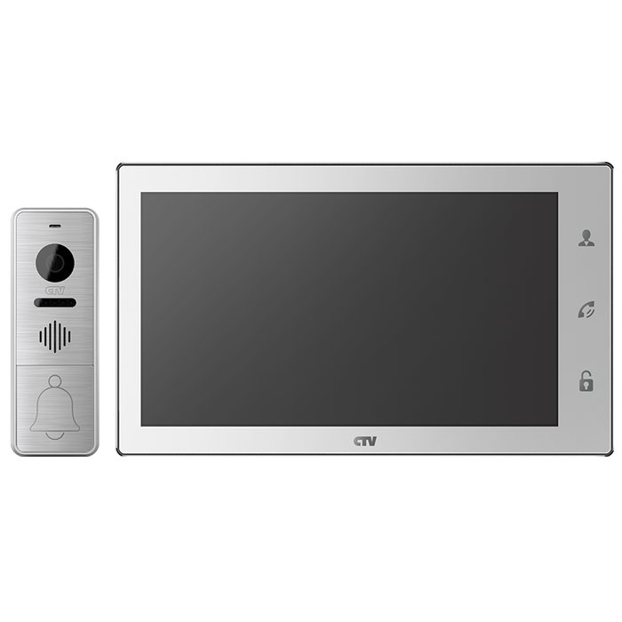 Комплект видеодомофона CTV-DP4106AHD, белый