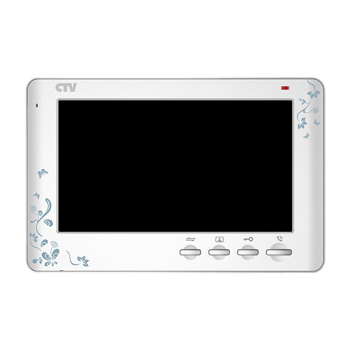 Цветной монитор видеодомофона CTV-M1704SE, белый