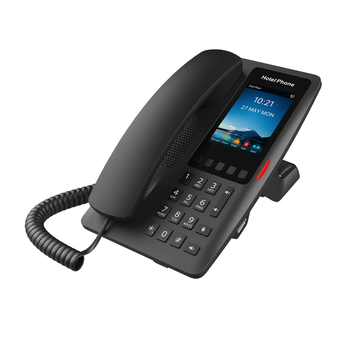 IP телефон Fanvil H6W черный