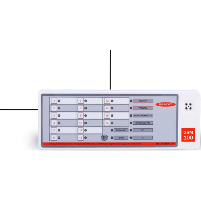 ВС-ПК ВЕКТОР-АР GSM-100 Адресный радиоканальный прибор GSM охраны