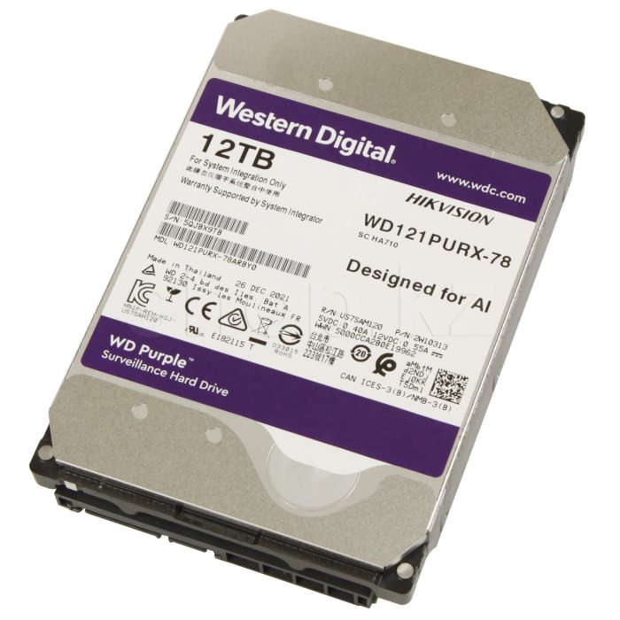 Жесткий диск 12 Tb Western Digital WD121PURX