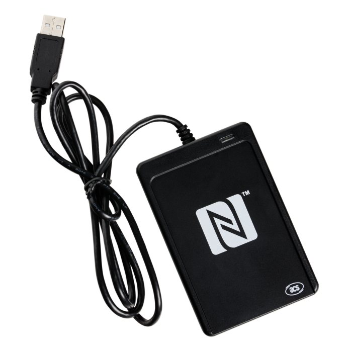 Считыватель смарт-карт ACR1252U-M1, black, NFC P2P Ready