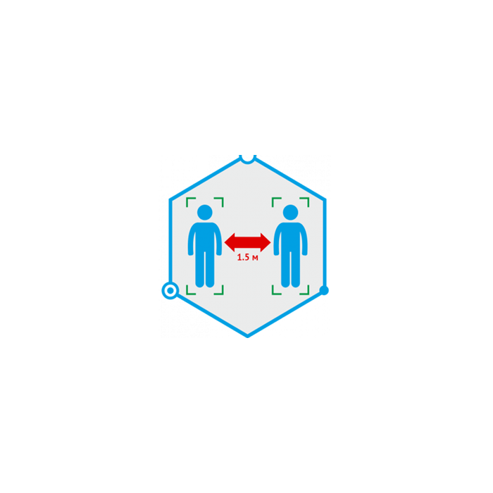 ПО TRASSIR Social Distance Detector