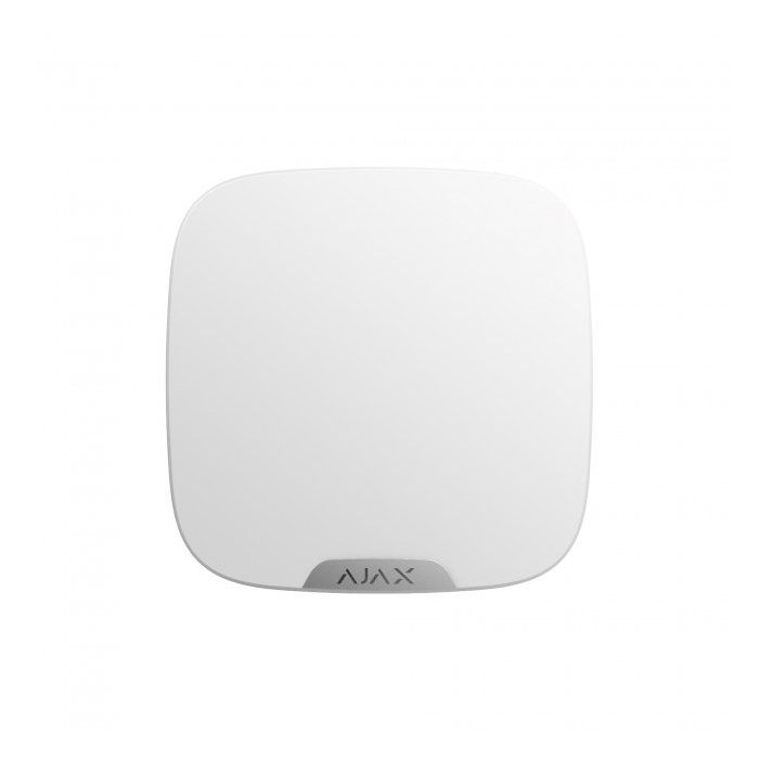 Лицевая панель Ajax Brandplate (белая)