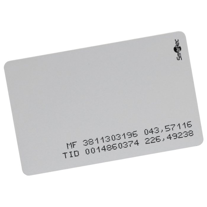 ST-LC021MF Карта UHF + MIFARE, ISO формат, 86х54х0.8мм.