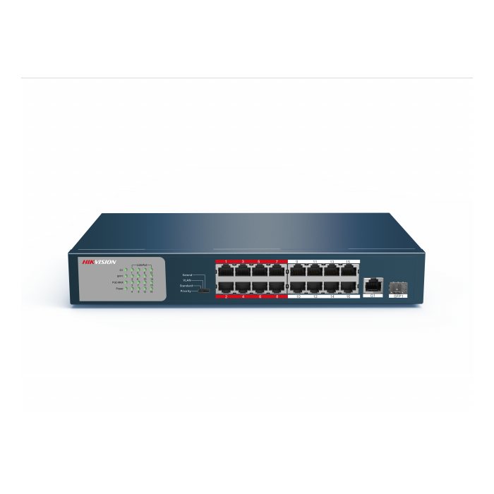 Коммутатор Hikvision DS-3E0318P-E/M