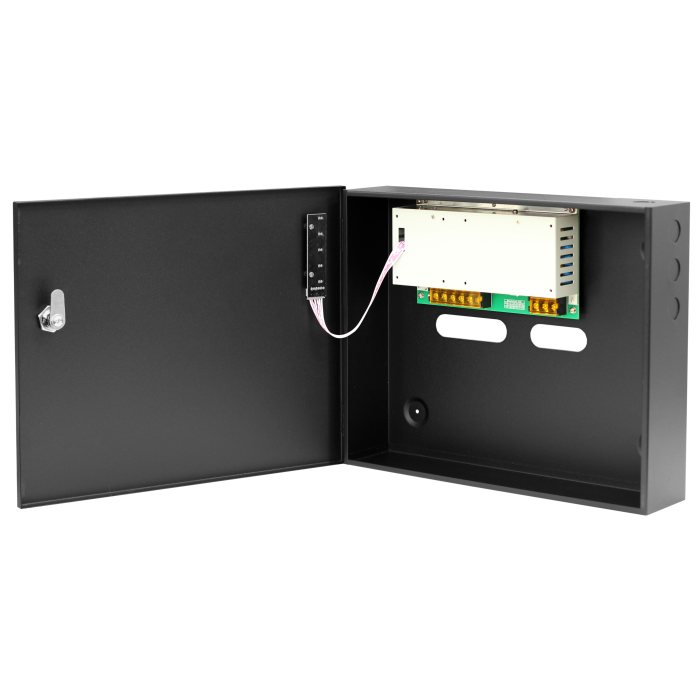 ST-PS205G-BK Б.б.п. 24 VDC/ 5 A; 220 VAC; корпус 330х265х75 мм (место для 2-х аккумуляторов 7Ач)